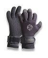 3.5mm Akona Kevlar Black Scuba Diving Gloves