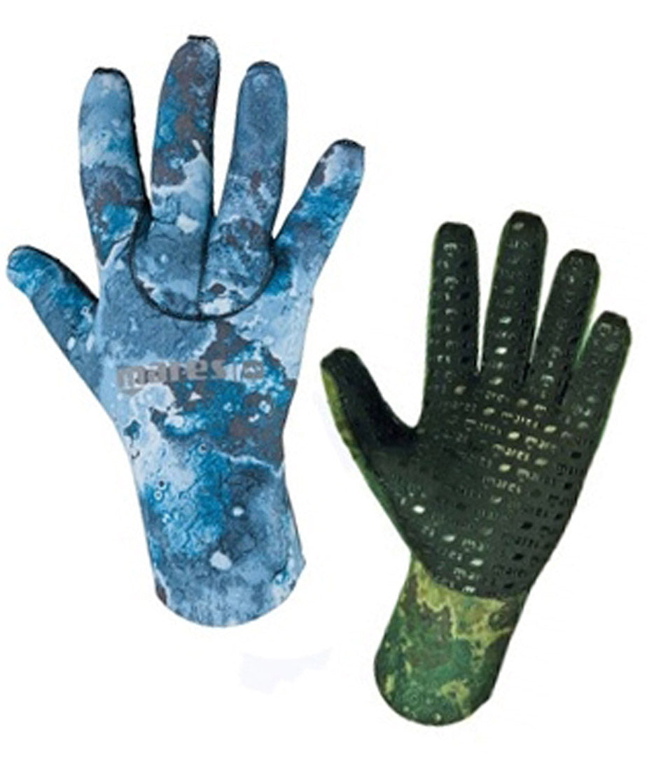 mares handschuhe Mares X-Large Blue Camo 30 Gloves for Scuba Diving and Snorkeling