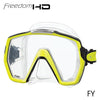 Tusa Freedom HD Super Wide Field of View Mask Scuba Diving Snorkeling