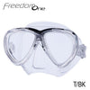 Tusa Freedom One 2-Window Low Volume Scuba Diving Mask