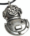 Armor Vintage Mark 5 Scuba Diver Helmet Pendant Necklace or Keychain