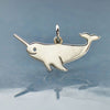 Narwhal Sterling Silver Small Charm Necklace Petite Jewelry