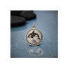 Leaping Orca Sterling Silver Necklace Pendant Ocean Killer Whale Jewelry