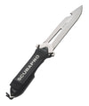 Scubapro TK15 Tactical Solid Blade Scuba Diving Knife Stainless Steel