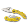 Spyderco Dragonfly 2 Salt FRN Yellow H-1 Steel Blade Knife Diving Knives