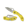 Spyderco Dragonfly 2 Salt FRN Yellow H-1 Steel Blade Knife Diving Knives
