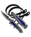 Oceanic Scorpion Scuba Diving Sharp Tip Knife with Sheath and Straps