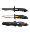 Akona Talon Dive Knife with Pressure Locking Sheath in Stainless Steel or Titanium