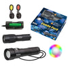 Big Blue Combo Pack: AL1200WP-II + AL450WT + Rainbow EZ Clip Scuba Diving Lights