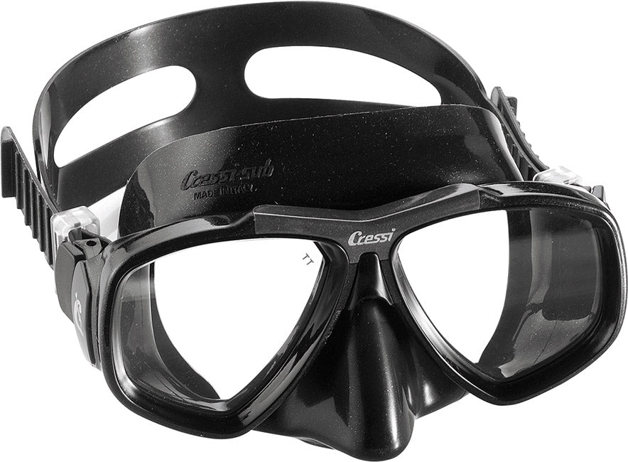 Cressi Focus diving mask including prescription lenses