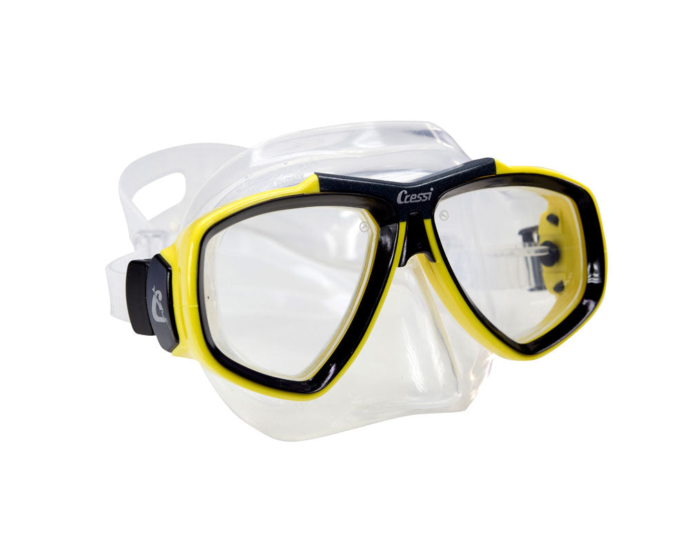Cressi Sub Focus 2 for Scuba Diving Mask- Optional Prescription L – House Scuba