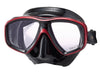 Tusa Freedom Ceos Low Volume Two Window Scuba Diving Mask- Optional Prescription Lens Available