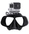 OctoMask Freediving Silicone Mask with GoPro Mount for Freediving, Spearfishing or Scuba Diving
