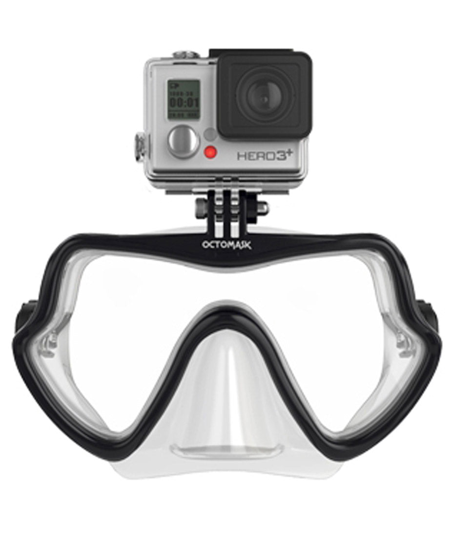 astronaut plakat Korrupt OctoMask Frameless Silicone Mask with GoPro Mount for Scuba Diving and –  House of Scuba
