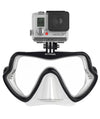 OctoMask Frameless Silicone Mask with GoPro Mount for Scuba Diving and Snorkeling