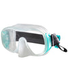 Sherwood Tiffany Blue Scope Single Lens Frameless Mask for Scuba Diving and Snorkeling