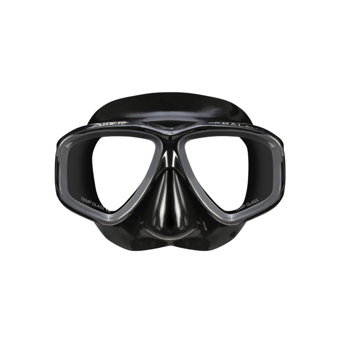Omer Abalon Low Volume Freediving Spearfishing Mask - All Black