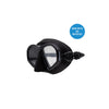 Sherwood Onyx Black Silicone Mask with QD Buckles Low Profile Freediving Spearfishing mask