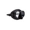 Sherwood Onyx Black Silicone Mask with QD Buckles Low Profile Freediving Spearfishing mask