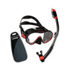 Cressi F-Dual & Supernova Dry Snorkel Dive Package