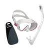 Cressi F-Dual & Supernova Dry Snorkel Dive Package