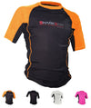Sharkskin Unisex Fit Rapid Dry Rash Guard Shortsleeve Shirt SPF 50