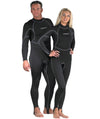 Akona Skin Suit Lycra Back Zip UV Protective Dive Suit for Scuba Diving Snorkeling