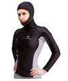 Lavacore Women's Polytherm Long Sleeve Hooded Scuba Diving Shirt
