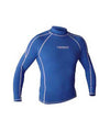 Akona Mens Long Sleeve Rash Guard for Diving, Surfing, Snorkeling, Water Sports