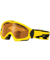 Arnette Series 3 Snow Goggle AN5001 - Dangerzone Yellow w/ Persimmon Lens