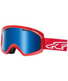 Arnette Windshield Snow Goggles AN5007 - Team Red/White w/ Ice Chrome Lens