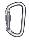 SMC Aluminum Locking D Carabiner - Bright NFPA
