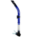 Tilos Splash Semi-Dry Snorkel with Purge and Crystal Silicone Mouthpiece