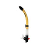 Promate Beluga Semi-Dry Whistle Snorkel with Flex and Purge