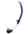 Tusa Platina II Snorkel with HyperDry and Crystal Silicone Flex Neck and High-FLow Purge