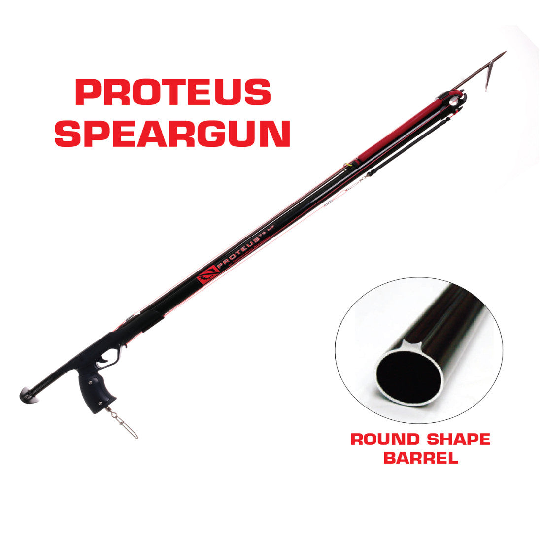 Hammerhead Spearguns Proteus Closed Muzzle Speargun For Spearfishing –  House of Scuba