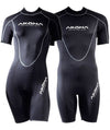 Akona Women's 3mm Shorty Wetsuit Spring Suit for Snorkeling Scuba Diving Surfing