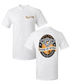 House of Scuba Tribal Manta Ray Graphic White Dive T-Shirt