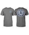House of Scuba Grey Octopus Circle Logo Graphic Dive T-Shirt