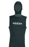 5/3mm Tilos SuperStretch Hooded Vest for Scuba Diving, Snorkeling, Surfing, Water Sports