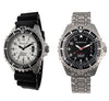 Momentum M-Ocean Men's Dive Watch with Diver Strap OR Steel Bracelet