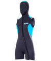 Bare Women's 5mm Velocity Step-in Hooded Vest for Scuba Diving CLOSEOUT