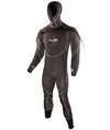 Tilos 7/6/5mm Skyros SuperStretch Hooded Men's Wetsuit Cold Water Scuba Diving Snorkeling Suit