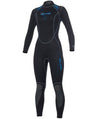 Bare Women's 1mm Thermalskin Full Jumpsuit Wetsuit for Warm Water Scuba Diving and Snorkeling
